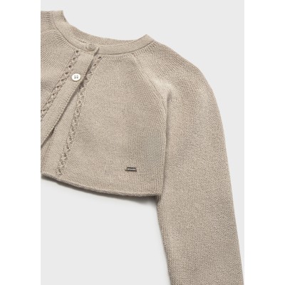 Mayoral - Cardigan tricot basico girocol