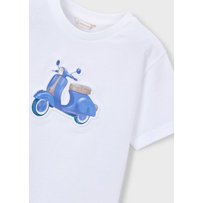 Mayoral - Maglietta manica corta    embossed vespa
