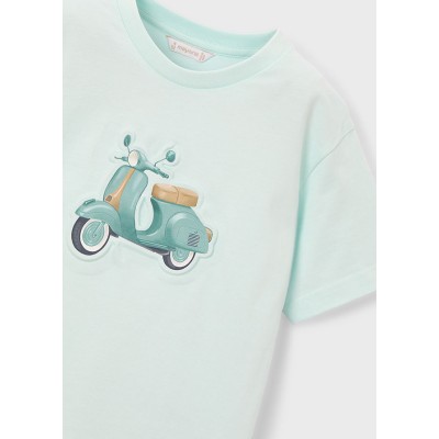 Mayoral - Maglietta manica corta    embossed vespa