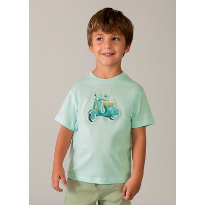 Mayoral - Maglietta manica corta    embossed vespa