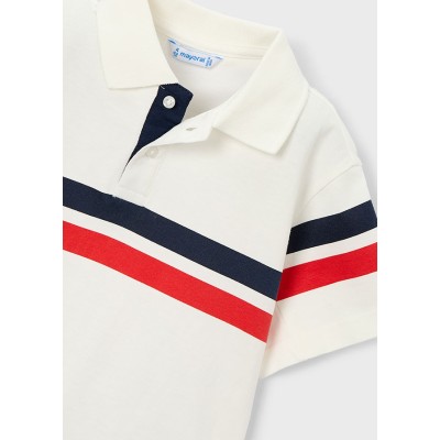 Mayoral - Polo manica corta    fasce