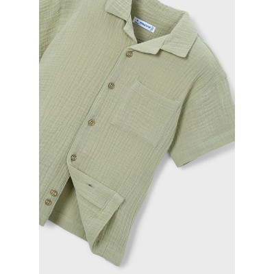Mayoral - Camicia manica corta    bambula