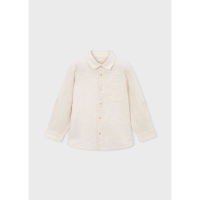 Mayoral - Camicia manica lunga   lino