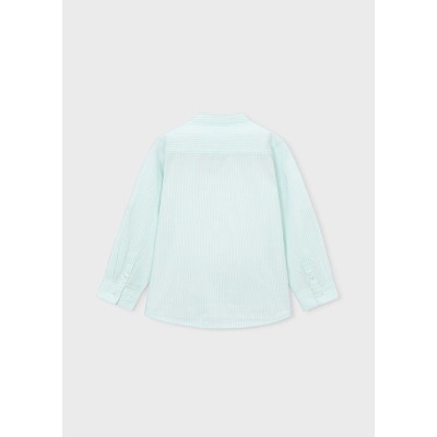 Mayoral - Camicia manica lunga   c/coreana righe