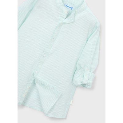 Mayoral - Camicia manica lunga   c/coreana righe