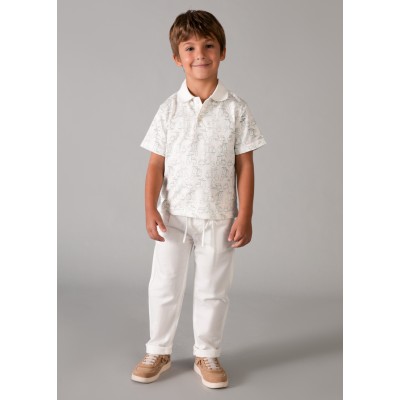 Mayoral - Pantalone lino relaxed