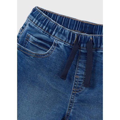 Mayoral - Pantalone soft denim jogger