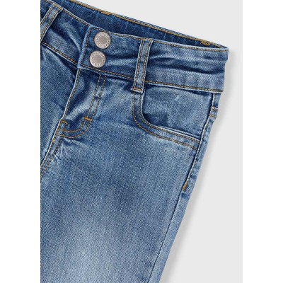 Mayoral - Pantalone denim flare low wais