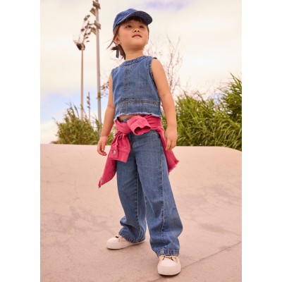 Mayoral - Pantalone lungo denim fluido