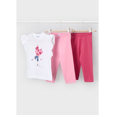 Mayoral - Completo leggings 2 pantaloni