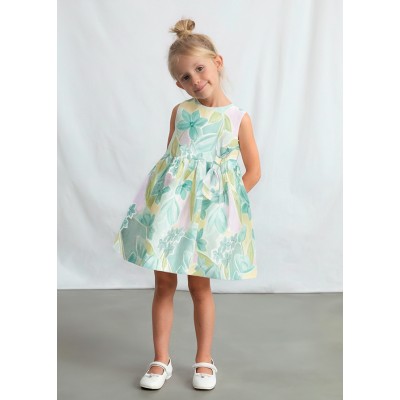 Mayoral - Vestitino bretelline stampato