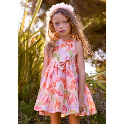 Mayoral - Vestitino bretelline stampato