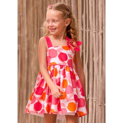 Mayoral - Vestito asimmetrico fiore
