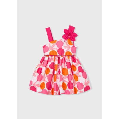 Mayoral - Vestito asimmetrico fiore