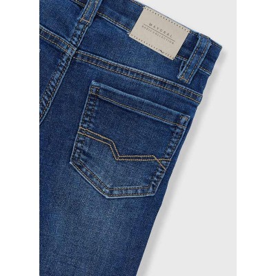 Mayoral - pantalone  jeans slim fit basico