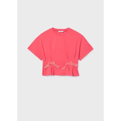 Mayoral - Maglietta manica corta    fiocchetti