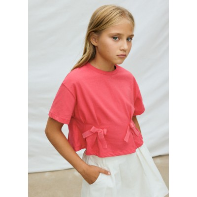 Mayoral - Maglietta manica corta    fiocchetti