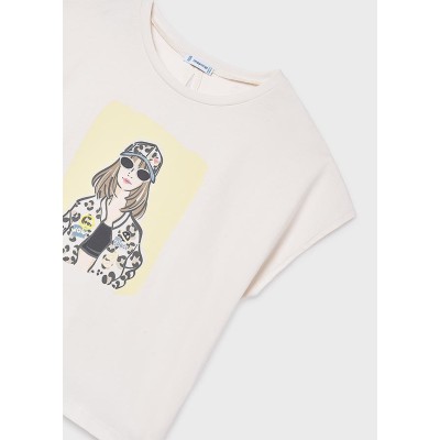 Mayoral - shirt manica corta    grafica
