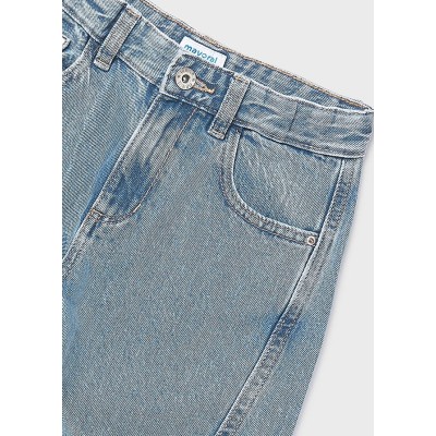 Mayoral - Pantalone lungo jeans wide leg