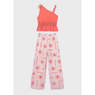 Mayoral - Completo pantalone lungo stampato