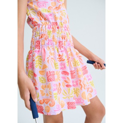 Mayoral - Vestito stampa bretelle