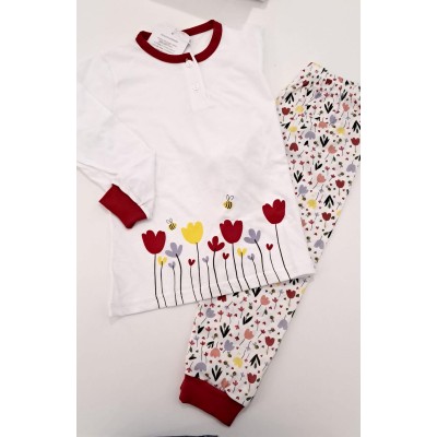 Pigiama manica lunga Tulipani Noibel