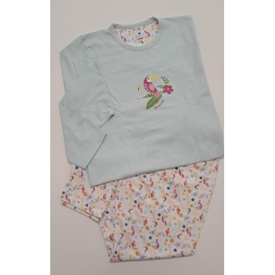 Pigiama manica lunga cotone tucano Noibel