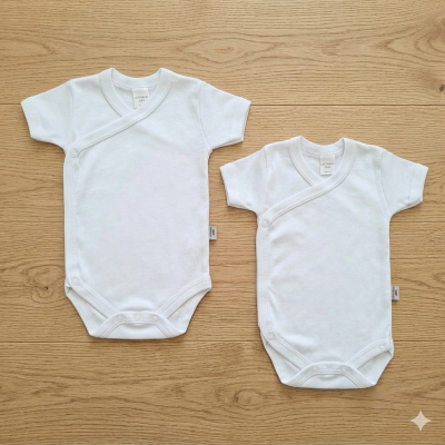 Coppia body mezza manica incrociato Noibel