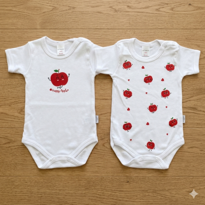 Coppia di body mezza manica Noibel