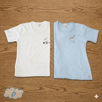 Coppia maglia caldo cotone asinello Noibel