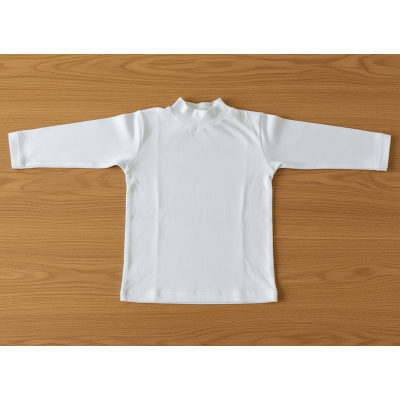 Lupetto bielastico garzato bianco Noibel