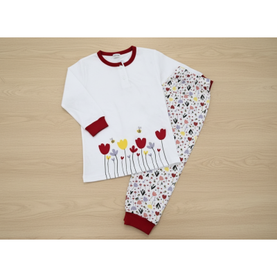 Pigiama manica lunga Tulipani Noibel