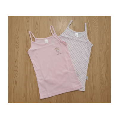 Coppia di canotte spalla stretta giraffa Noibel