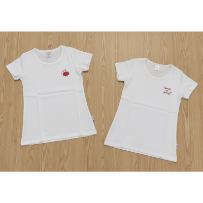Coppia di maglie mezza manica cotone bielastico Noibel