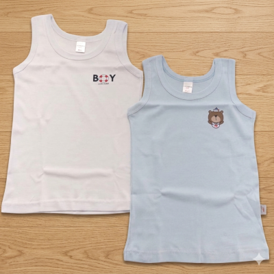Coppia maglie spalla larga cotone Noibel