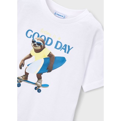 Mayoral - Maglietta manica corta "good day"