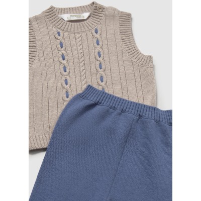 Mayoral - Completo pantalone lungo gilet