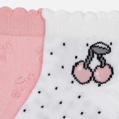 Set 2 paia calze bambina cotone Mayoral