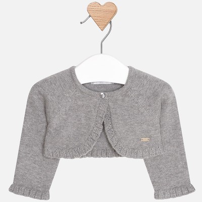 Cardigan corto manica lunga in tricot  Mayoral