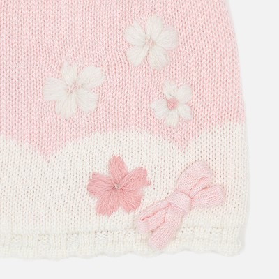 Completo cappello, sciarpa e manopole bambina Mayoral